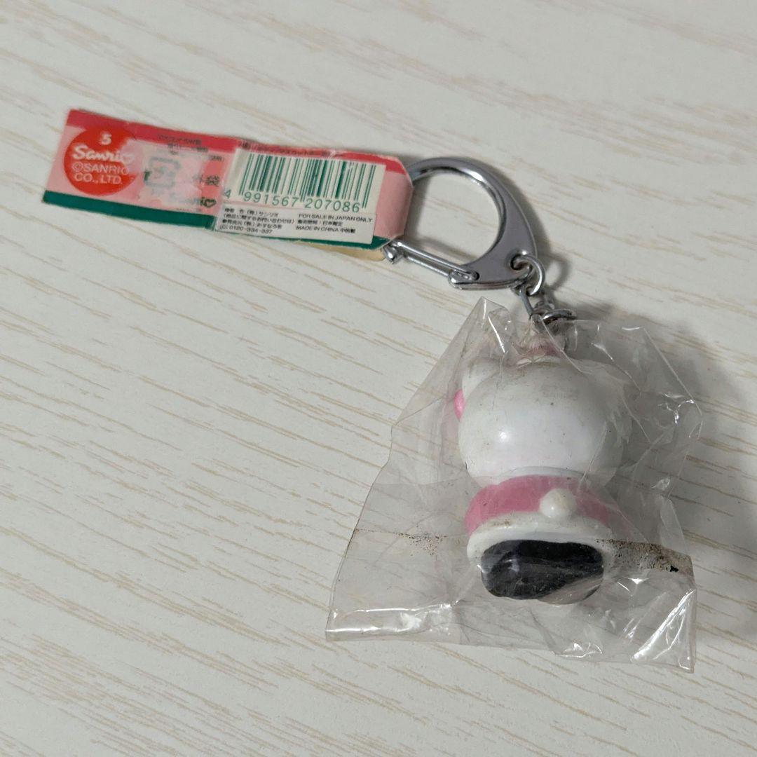 J*_様 ハローキティ クリスマス 雪の結晶 キーリング キーホルダー 平成レト