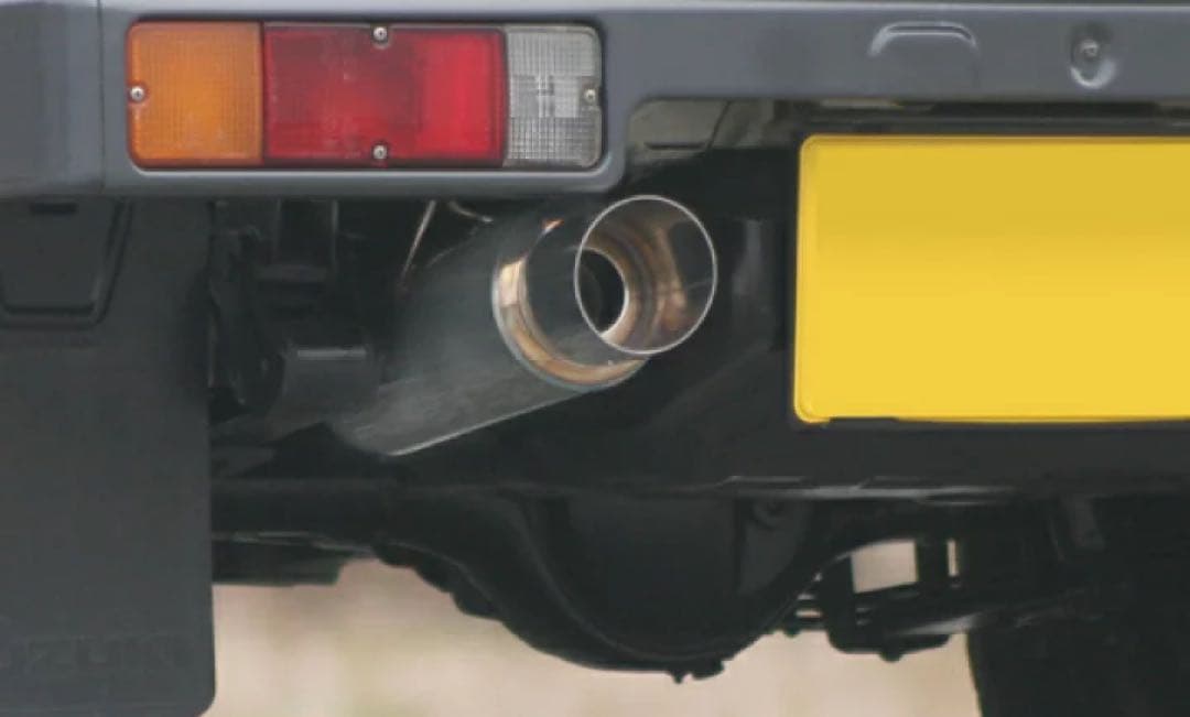 新品 Bluefin スズキ ジムニー (JA11) 車マフラー 砲弾型