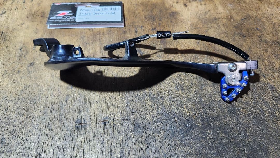 ZETA ジータ　TRIGGER ブレーキペダル　WR250R WR250X