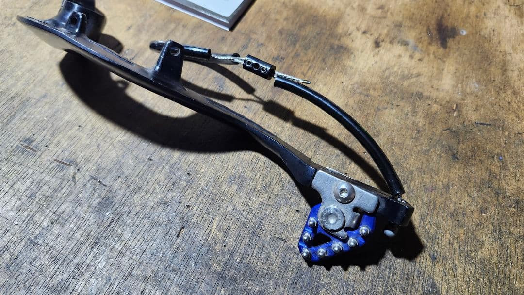 ZETA ジータ　TRIGGER ブレーキペダル　WR250R WR250X