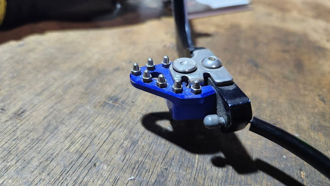 ZETA ジータ　TRIGGER ブレーキペダル　WR250R WR250X