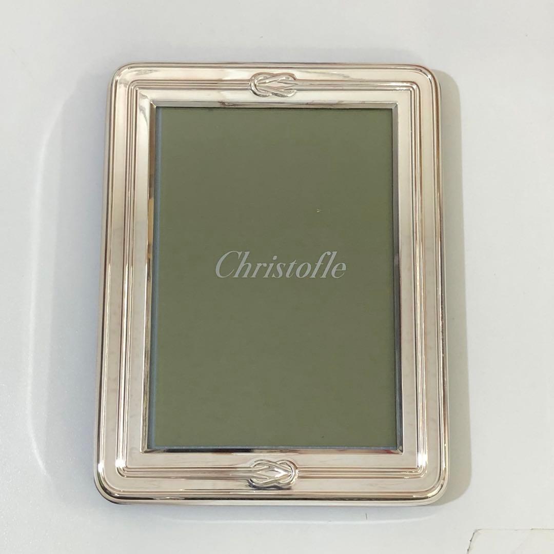 【218】未使用 クリストフル フォトフレーム エジェア 写真立て レア