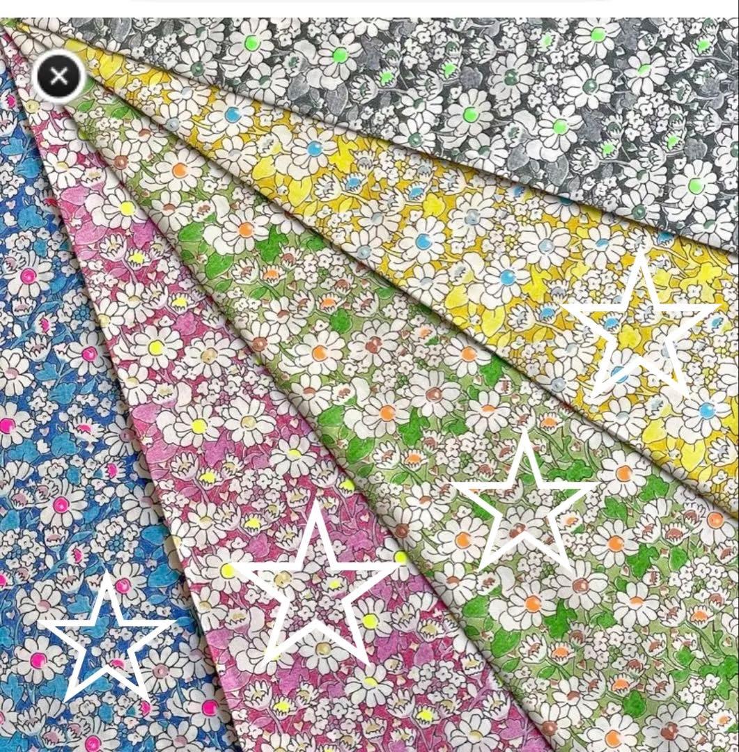 リバティ ハンドメイド がま口キーホルダー