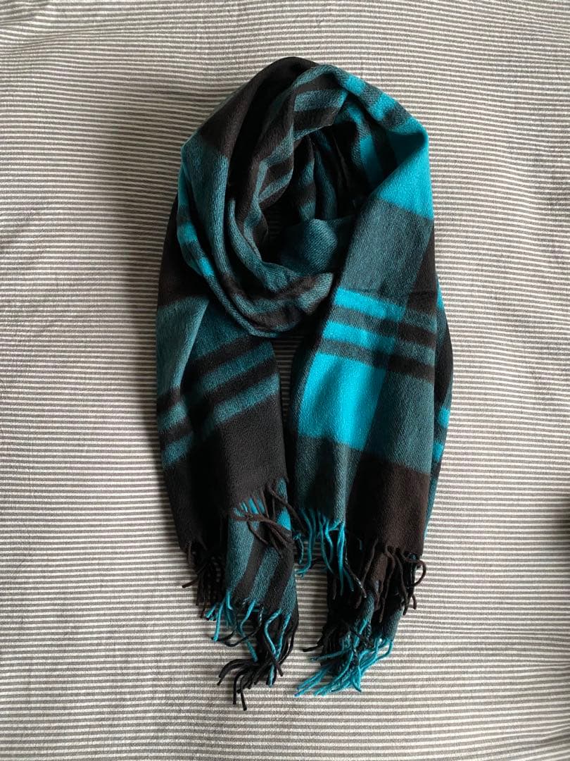 美品Joshua Ellis カシミヤ大判ストール