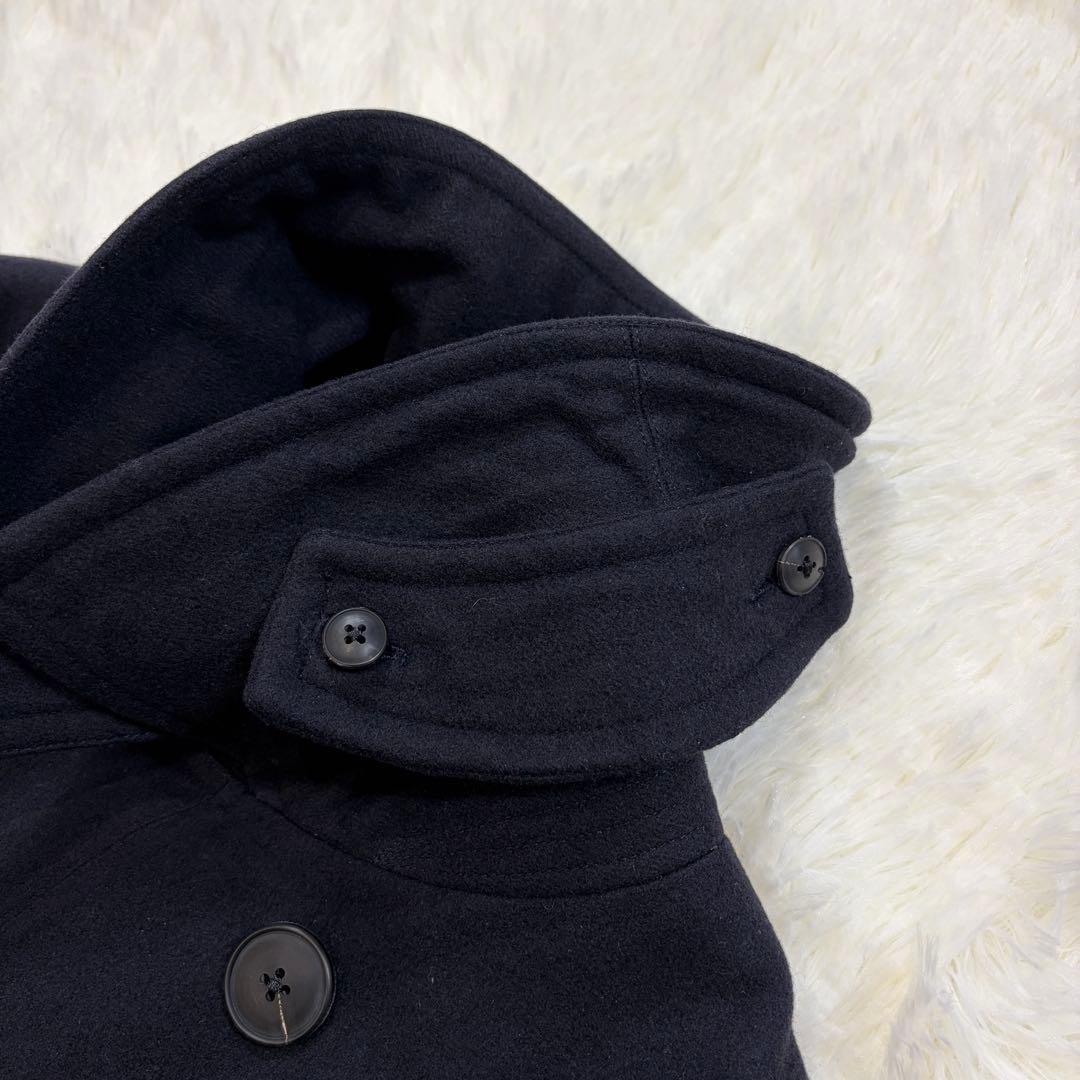 【カシミヤ100%】COMOLI 19AW ピーコート ネイビー L 定価20万