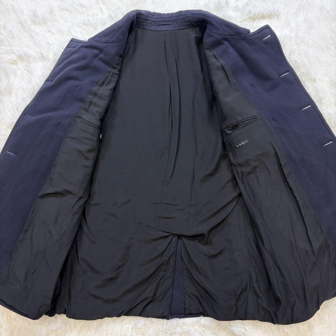 【カシミヤ100%】COMOLI 19AW ピーコート ネイビー L 定価20万