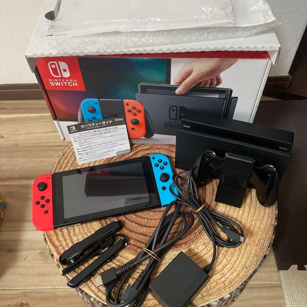 Nintendo Switch ニンテンドースイッチ本体　ネオン ③