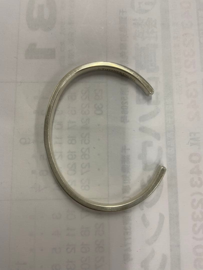 ル*ナ様 Tiffany&Co. 1837シリーズ　シルバーオープンバングル