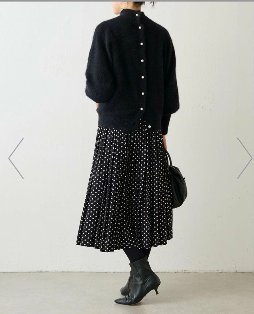 BEARDSLEY ビアグリード水玉　ドットワンピース