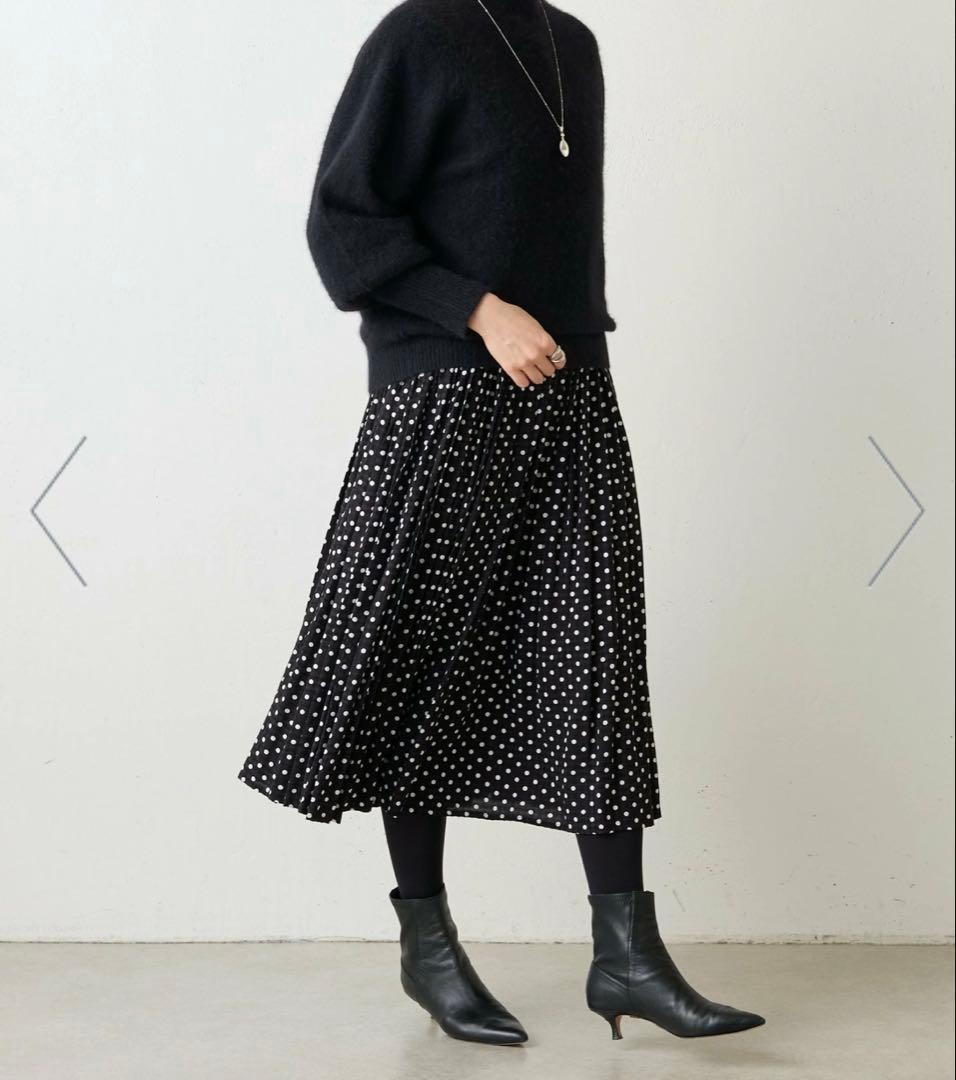 BEARDSLEY ビアグリード水玉　ドットワンピース