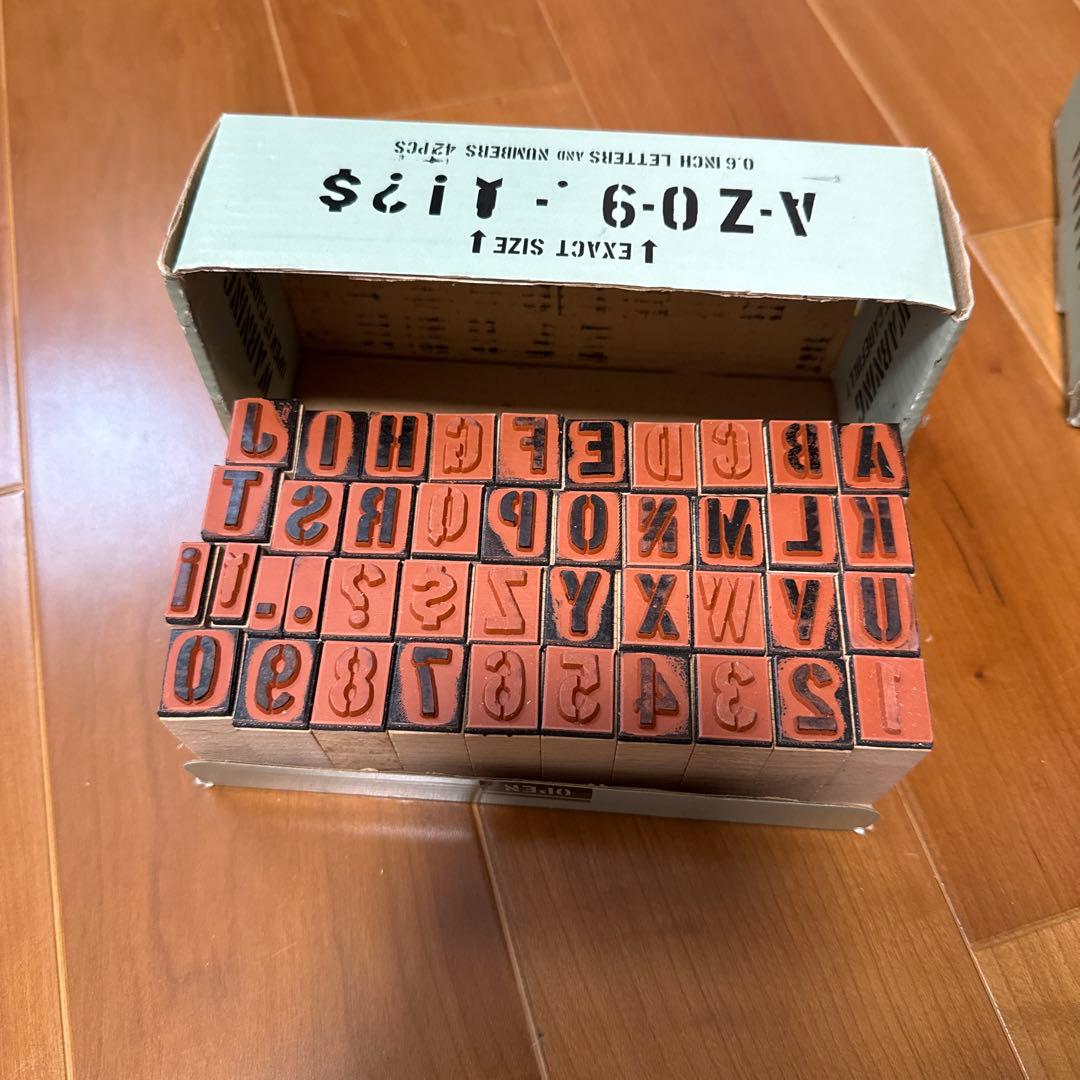 USミリタリーステンシル スタンプ 3サイズセット　世田谷ベース