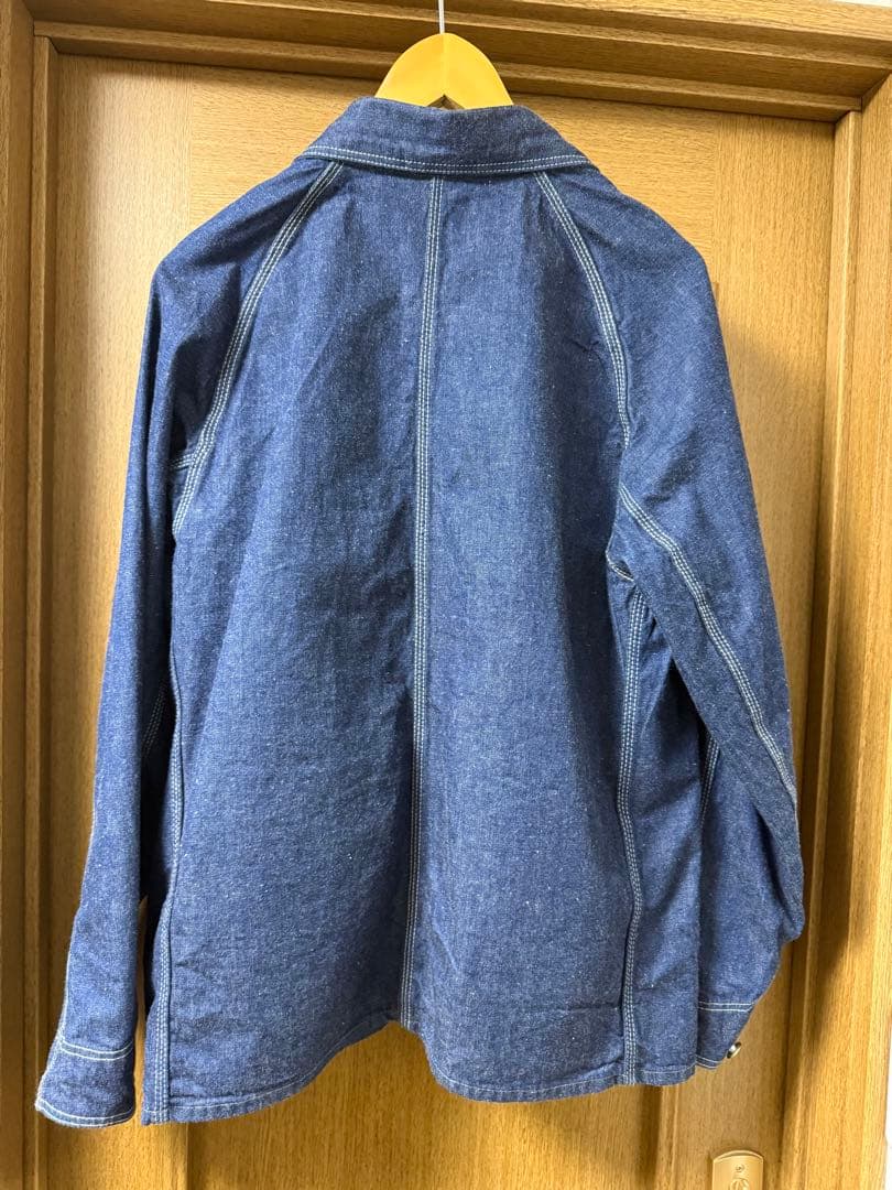 tcbジーンズ CAT HEAD デニムカバーオール 36