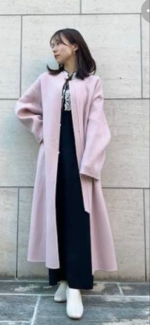 2023秋冬 FRAY I.D カシミヤ混BALLIリバーコート