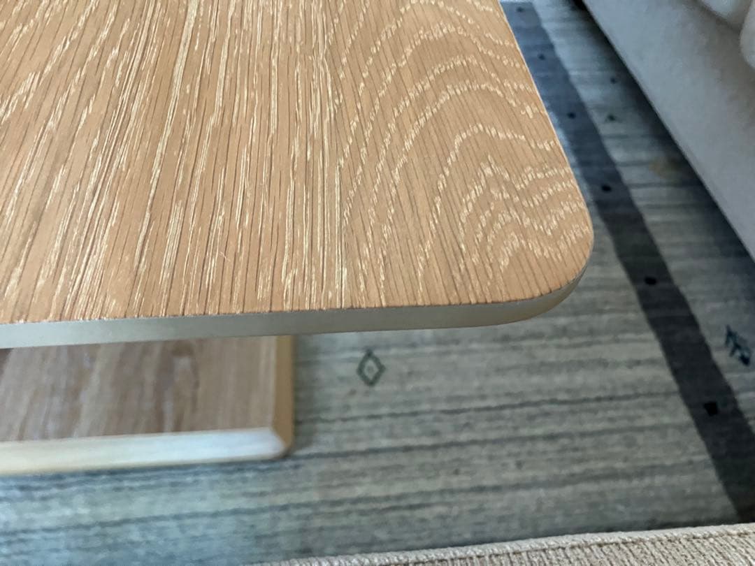 ⭐︎美品⭐︎シギヤマ家具　昇降センターテーブル　ナチュラル木製長方形