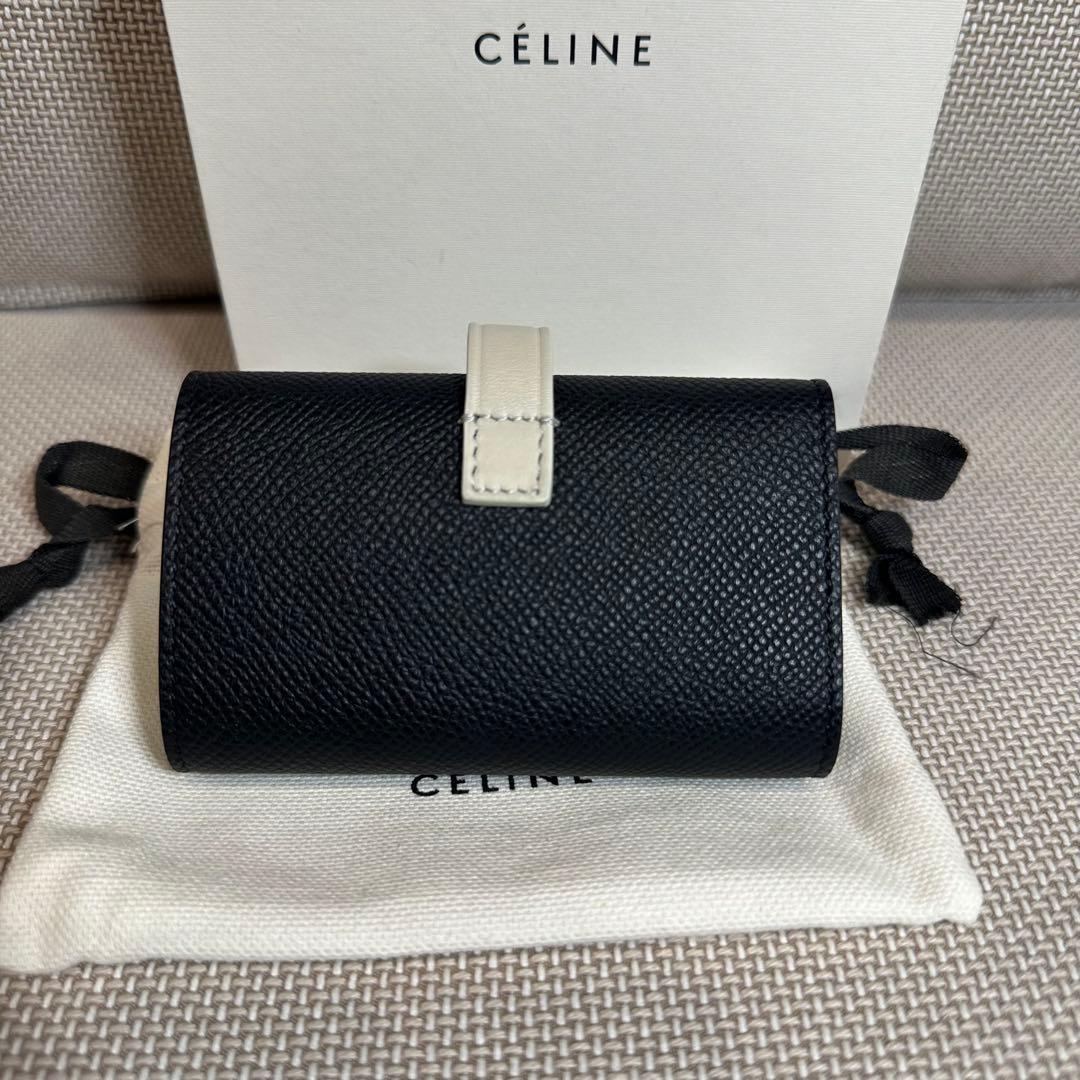 【正規品】CELINE セリーヌ バイカラー キーケース