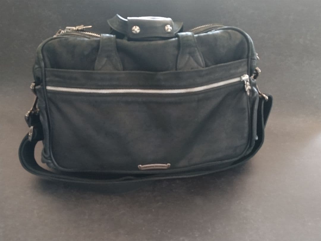 クロムハーツ ダイパーバッグ ビジネスバッグ デストロイレザー 2WAY