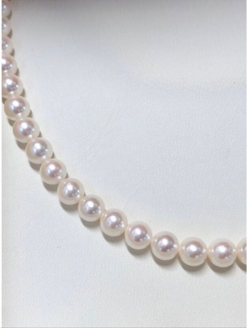 【美品】アコヤ真珠　ネックレス　イヤリング　鑑別書付