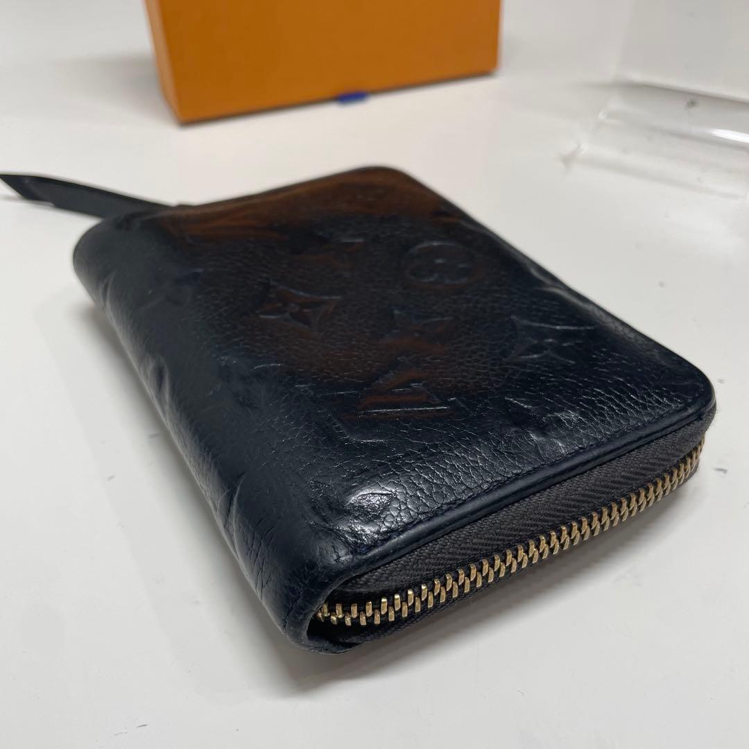 ト*ジ様 LOUIS VUITTON アンプラント　スクレット　ブラック二つ折り