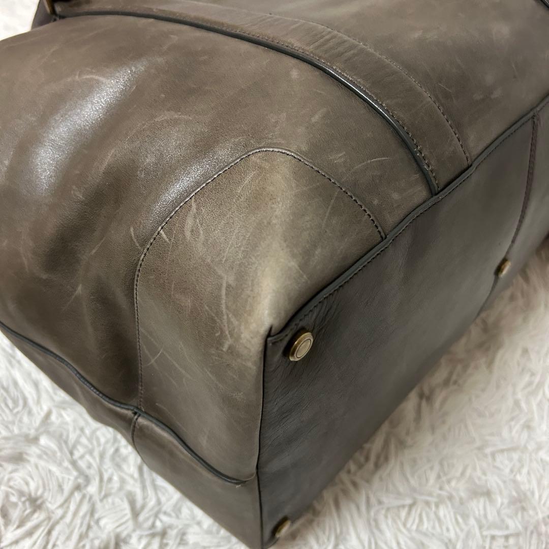 ⭐️特大⭐️コーチ ブリーカー レガシーウィークエンド ボストンバッグ レザー