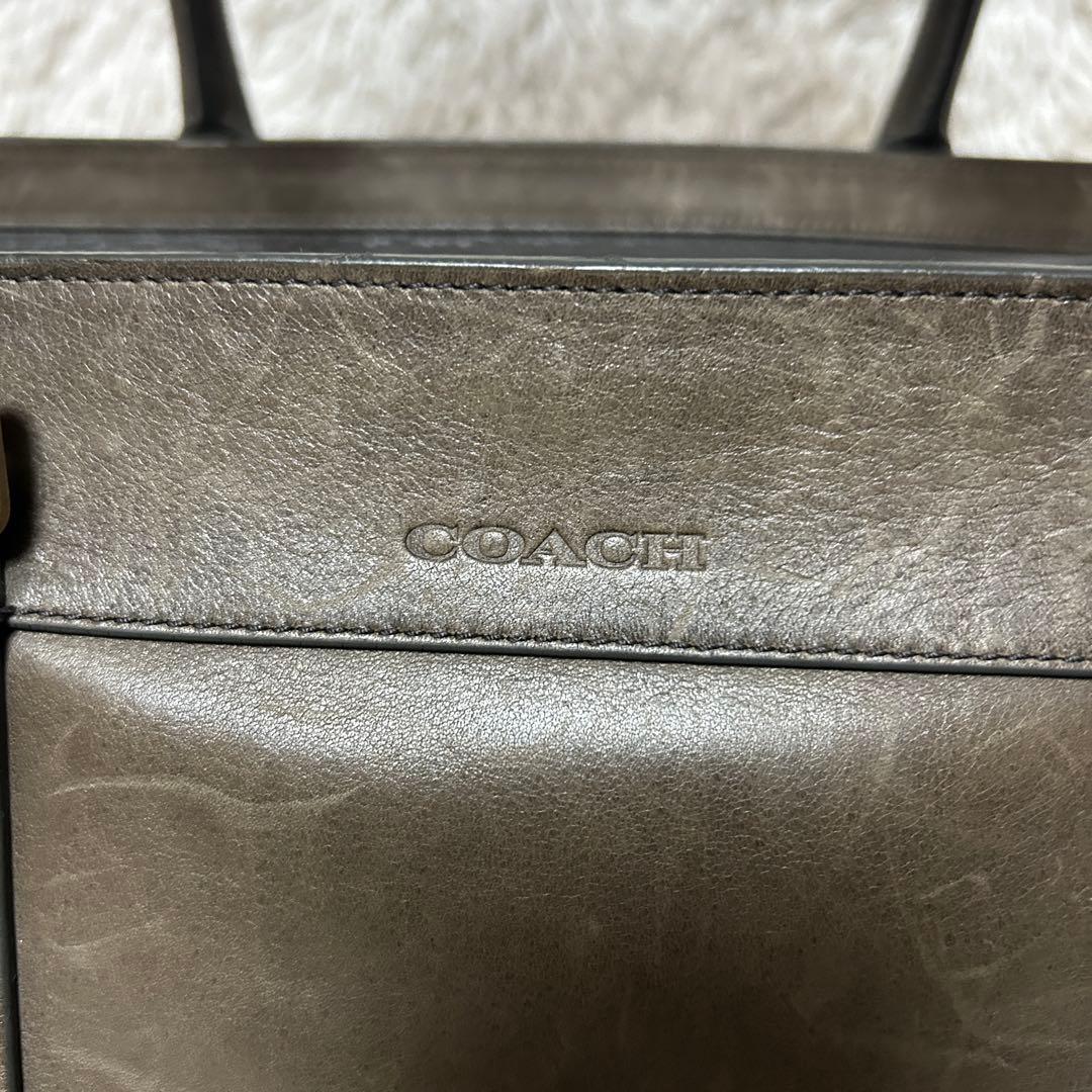 ⭐️特大⭐️コーチ ブリーカー レガシーウィークエンド ボストンバッグ レザー