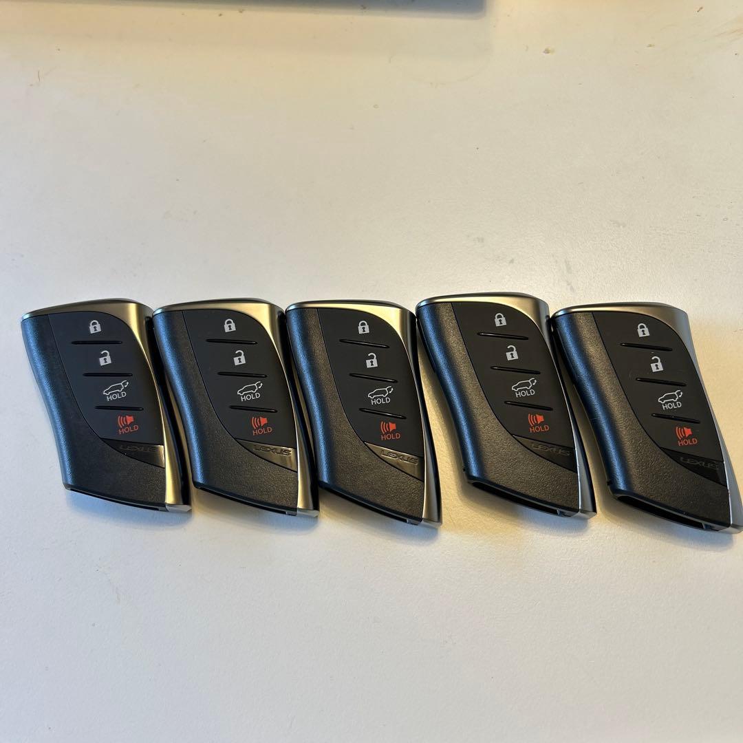 レクサス キーレスエントリー 5個セット