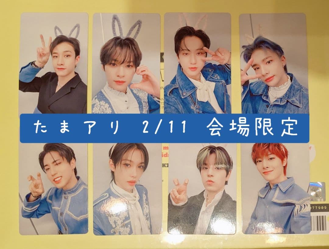 【Stray Kids】たまアリ 2/11 会場限定トレカ コンプ