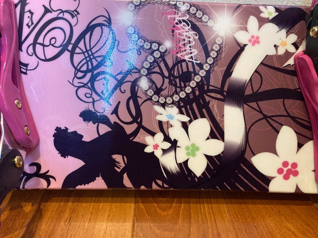 ピンク スノーボード バインディング付き