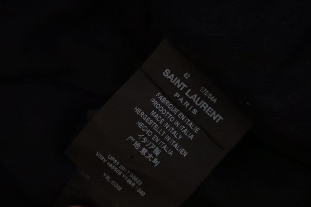 サンローラン　ボンバージャケット