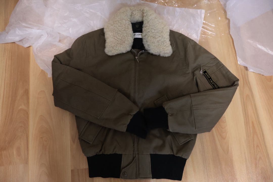 サンローラン　ボンバージャケット