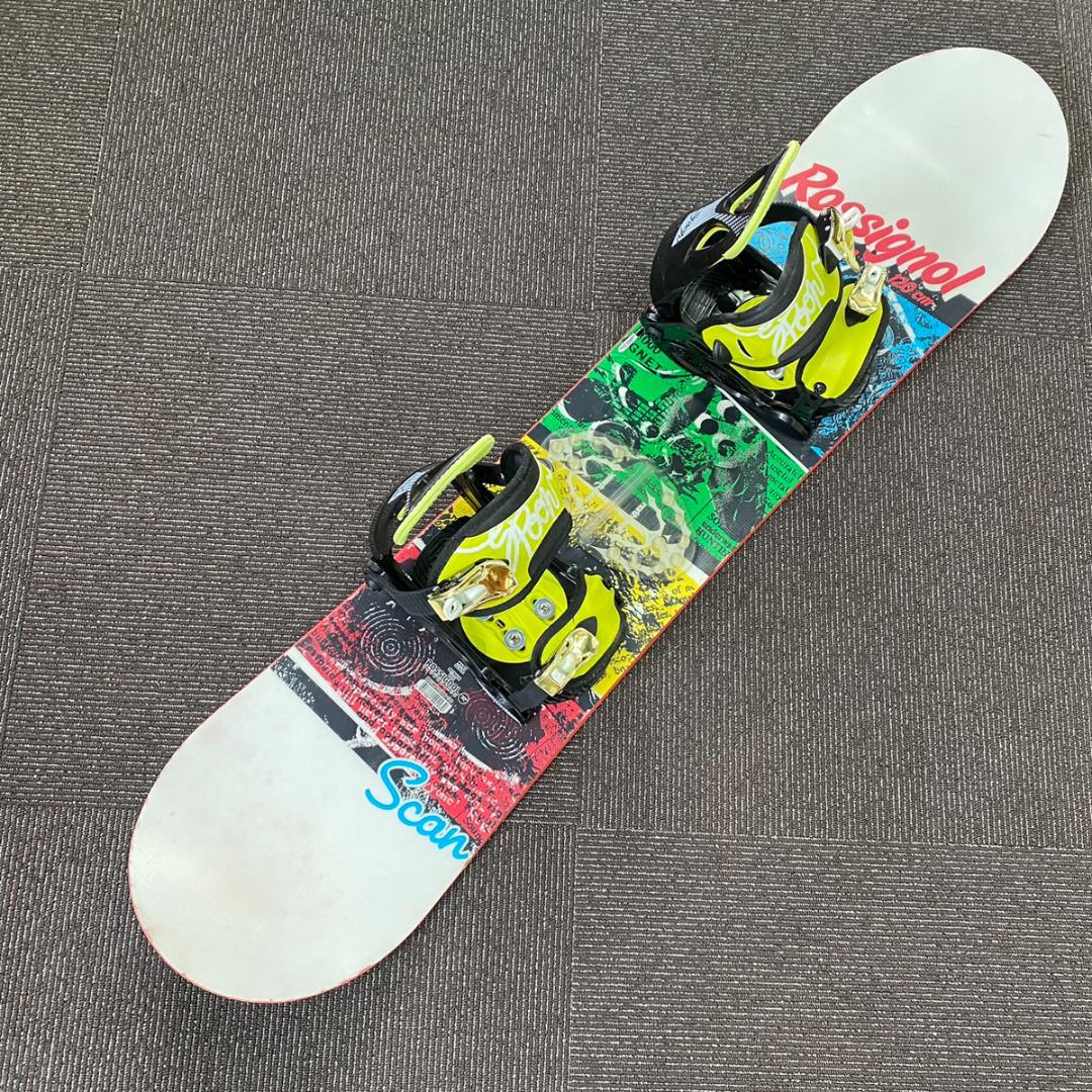 rossignol scan ロシニョール スノーボード 板 セット 120cm