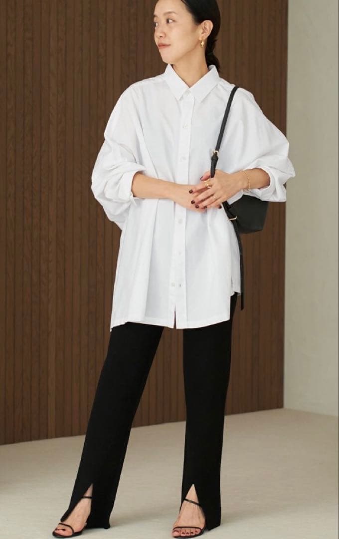 Plage R'IAMスリットニットパンツ 25AW