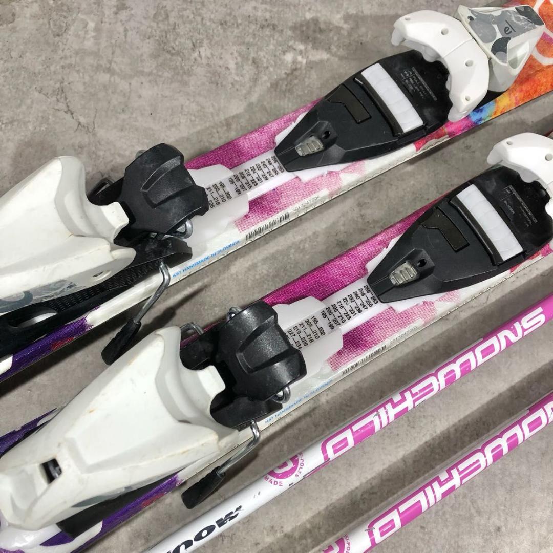 人気 ELAN Lil Majic 100 ジュニア キッズ スキー 即乗り