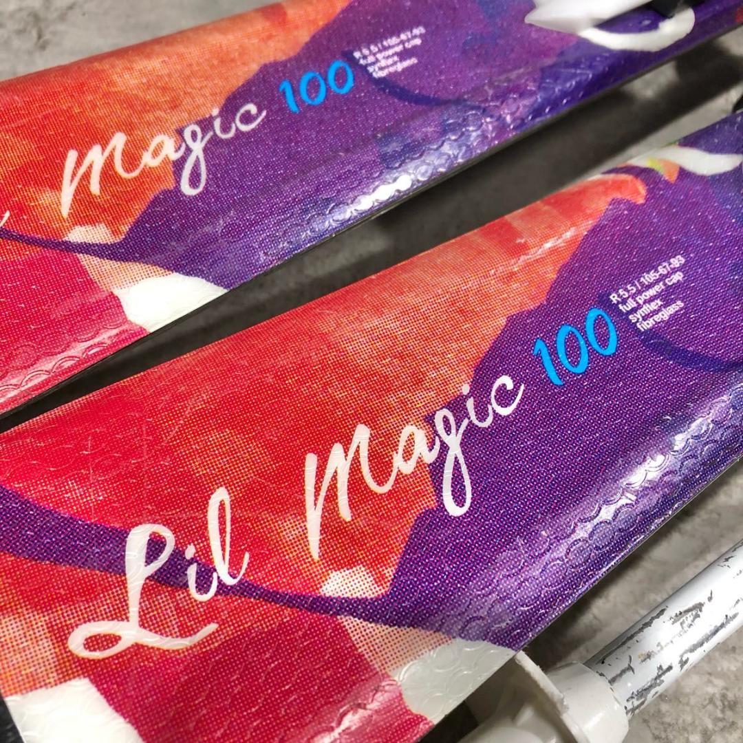 人気 ELAN Lil Majic 100 ジュニア キッズ スキー 即乗り