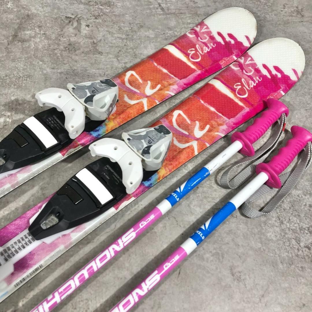 人気 ELAN Lil Majic 100 ジュニア キッズ スキー 即乗り