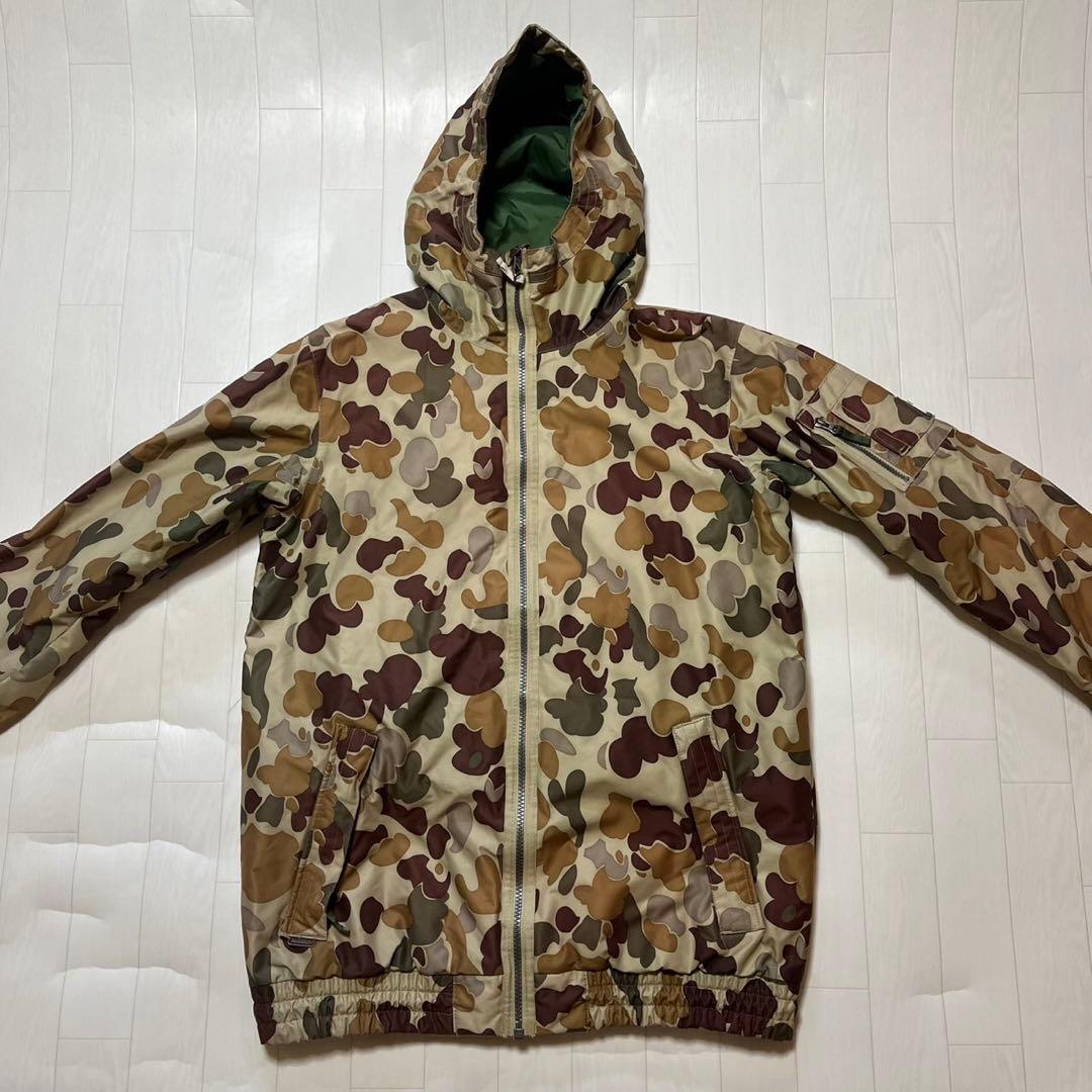 BURTON バートン ウェア ジャケット フード付き ジャケット カモフラ