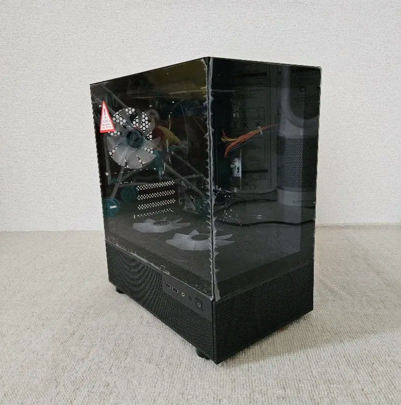 RGBファン搭載 ミニタワーPC ryzen2400g、16g、256g