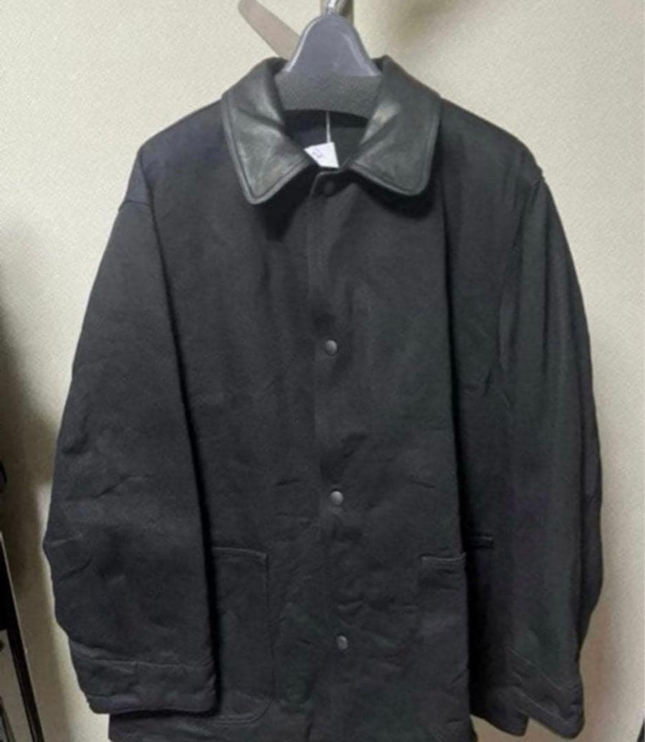 comoli デニム レザー ワークジャケット size3 25AW