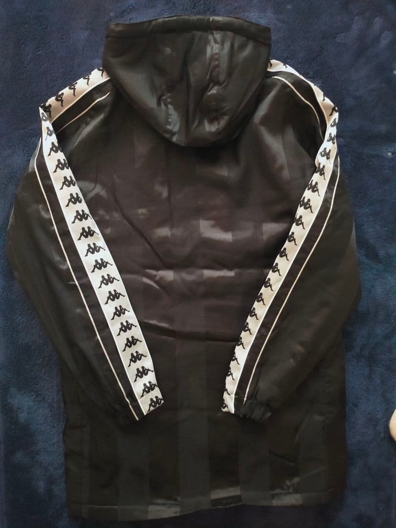 【新品美品】サッカーイタリア代表 Kappa ベンチコート ダウン メンズS