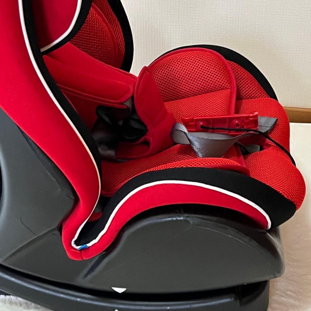 美品 リーマン LEAMAN カイナ チャイルドシート 1029A レッド