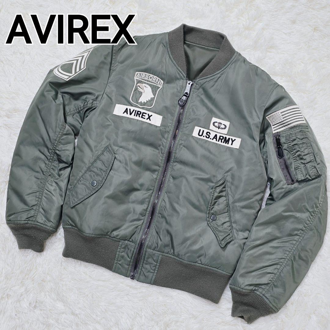 極美品✨AVIREX アヴィレックス MA-1 フライトジャケット XL 限定品