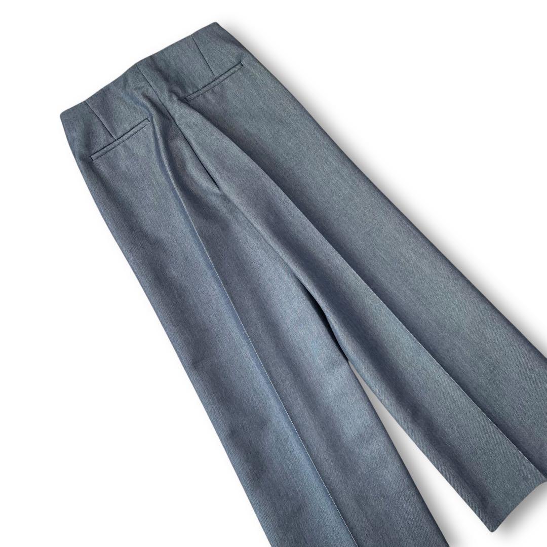 ほぼ未使用✨Drawer ウールモヘア RESORT2 スラックス ワイド 38
