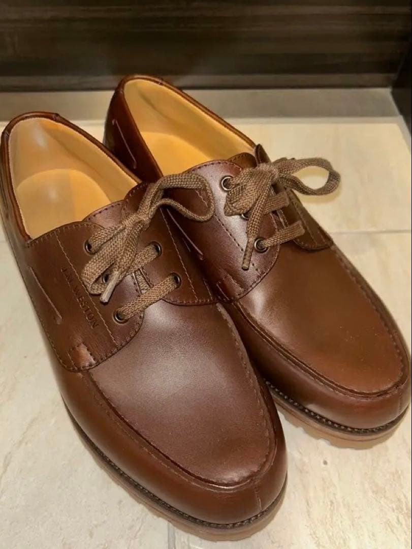 美品　J.M. WESTON Yachting derby ヨット　ブラウン