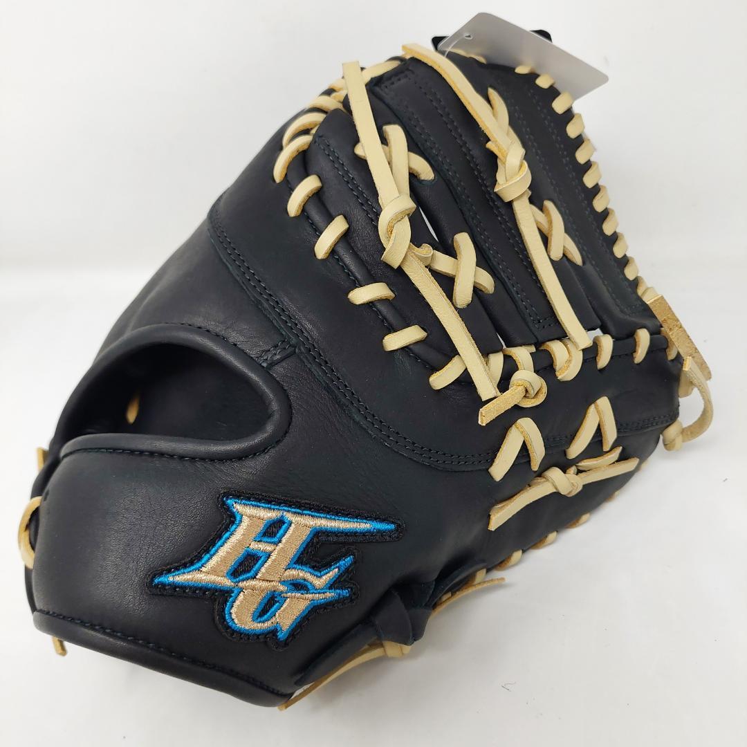 ハイゴールド 少年軟式一塁手用ミット RKG-811F ブラック