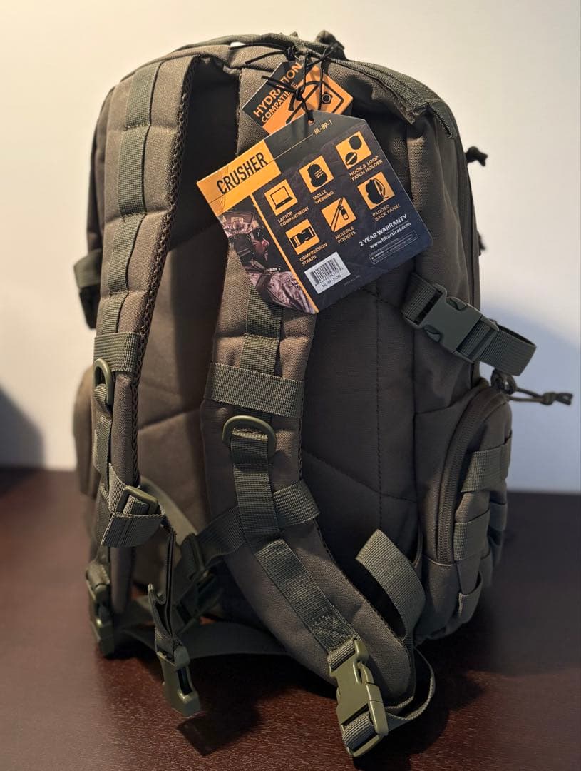 HighlandTactical MolleウェビングCRUSHERバックパック