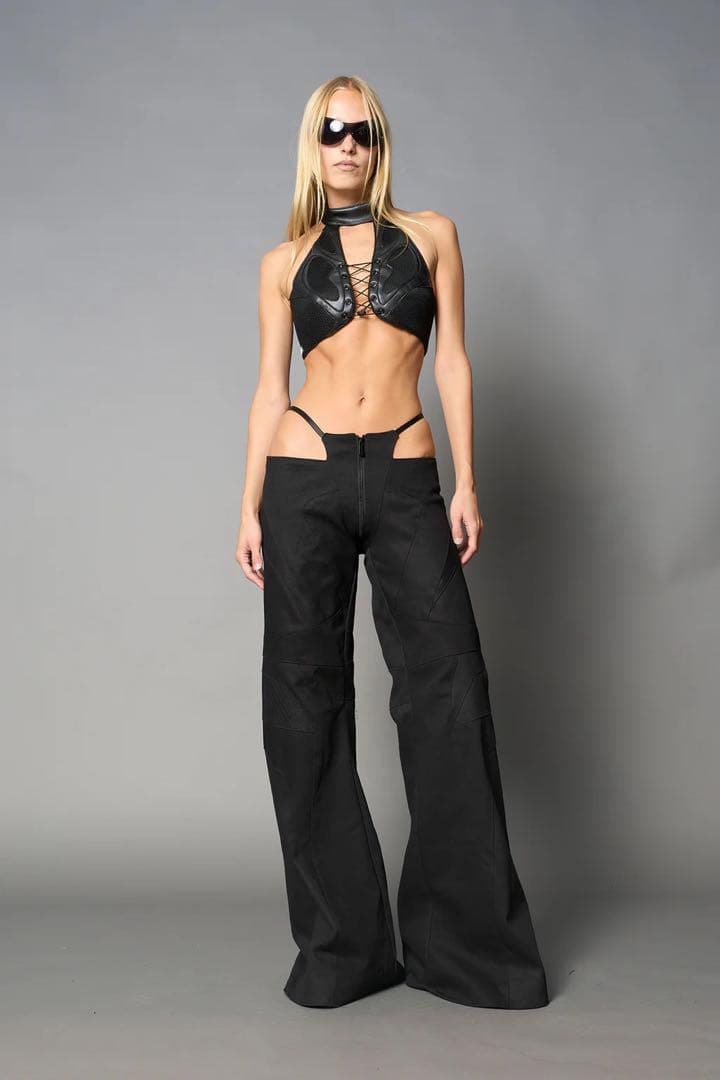 NAMILIA テクノバギーパンツ カーゴパンツ ギミック Y2K 完売モデル