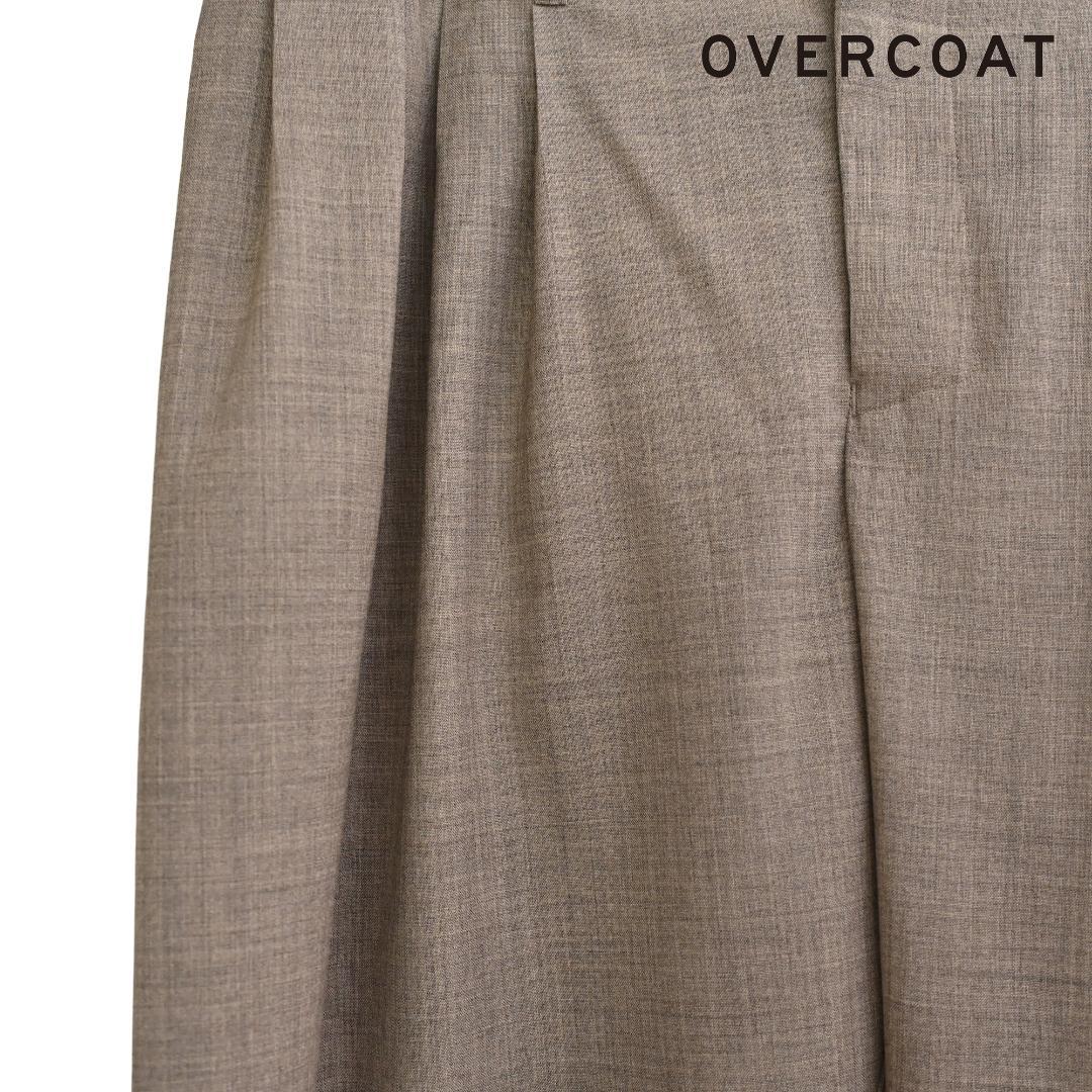 美品 OVERCOAT 5 スラックス ワイドパンツ