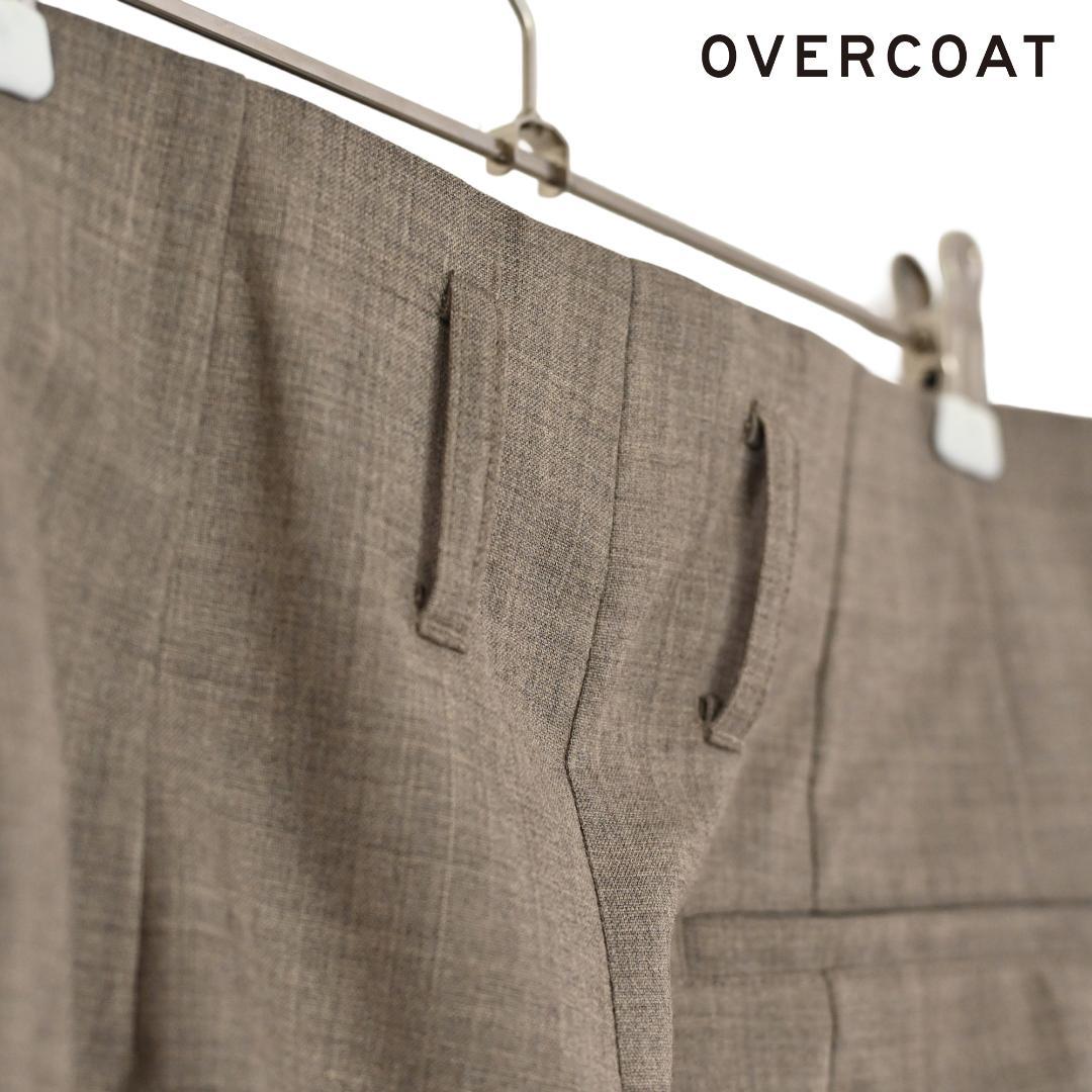 美品 OVERCOAT 5 スラックス ワイドパンツ