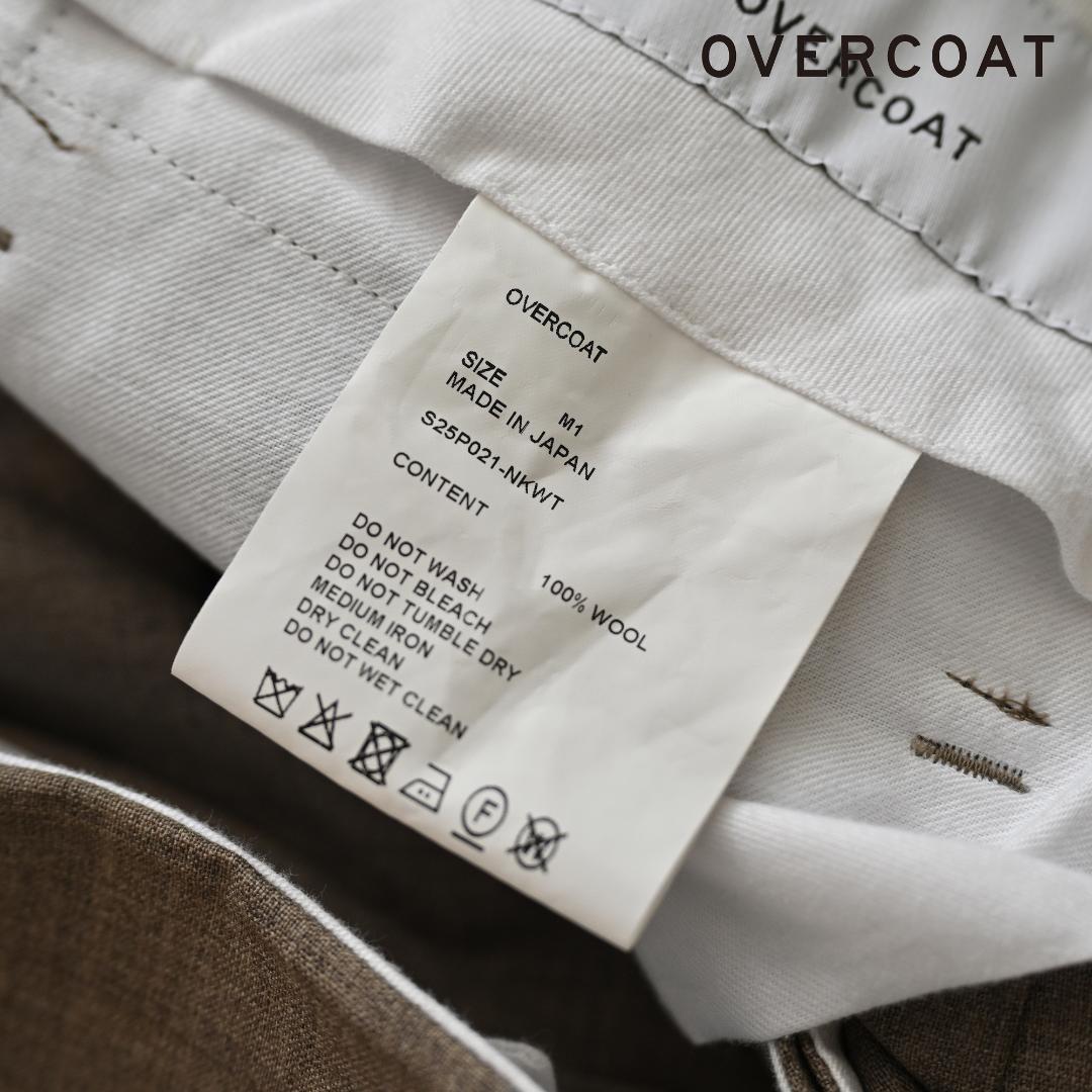 美品 OVERCOAT 5 スラックス ワイドパンツ