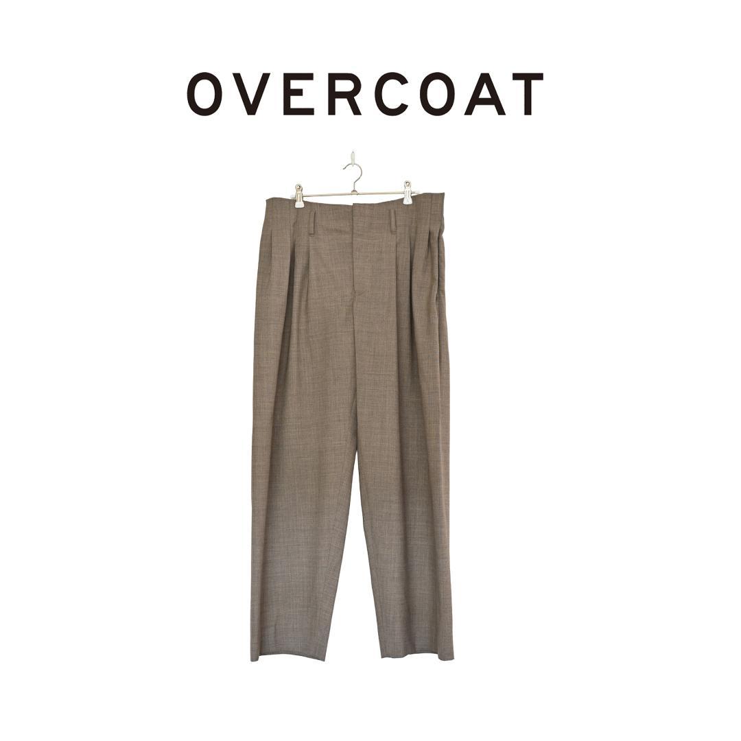 美品 OVERCOAT 5 スラックス ワイドパンツ