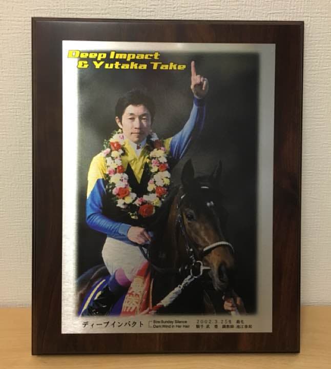 競馬 ディープインパクト 皐月賞 盾 激レア